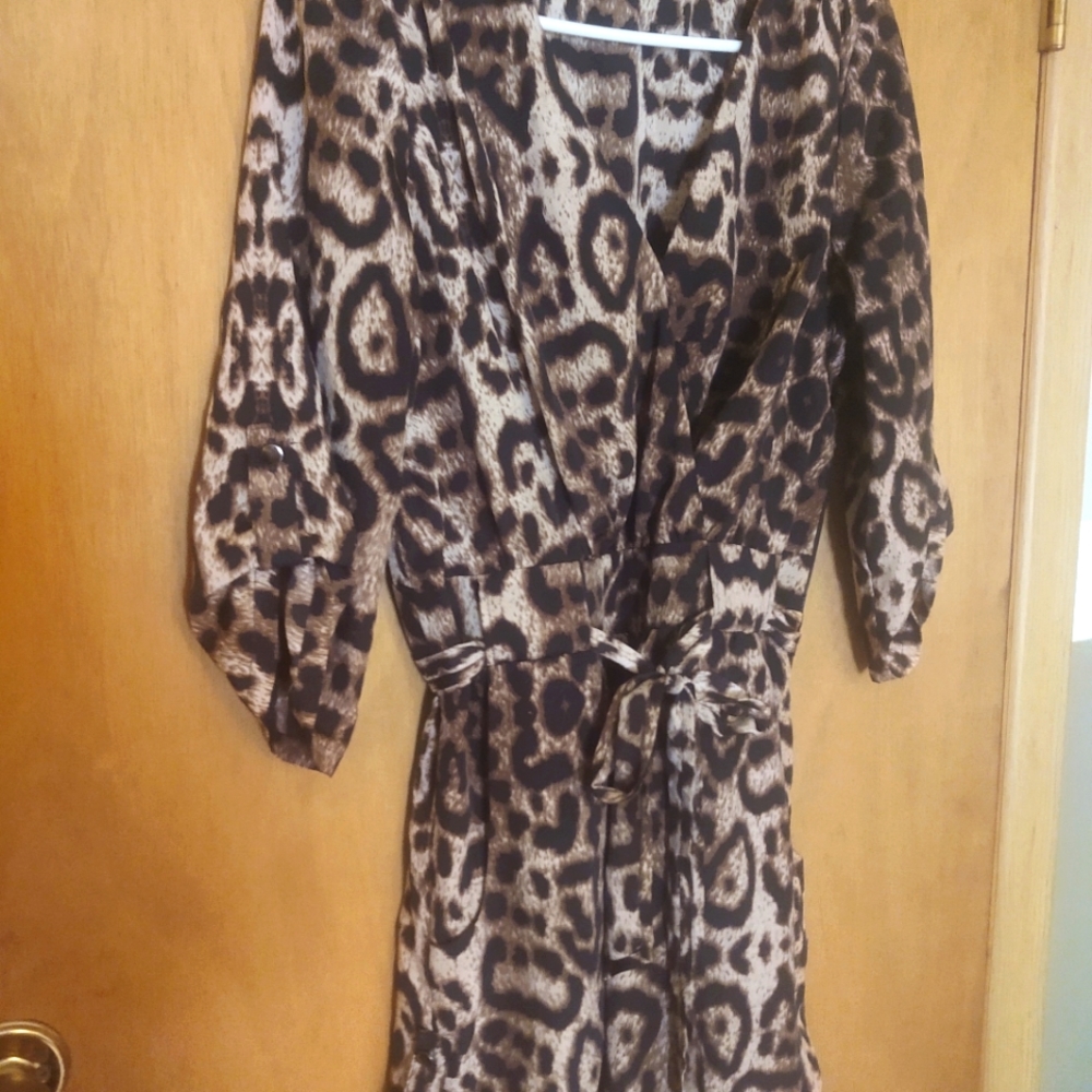 Nordstrom Rack Cheetah Romper